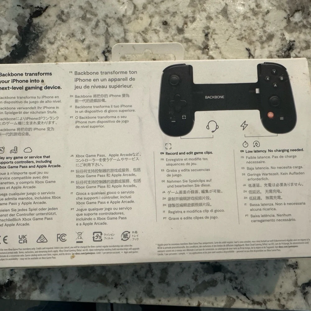 BackBone One Xbox Game Pass Ultimate- iPhone, Game Pass, Arcade, Steam, Luna